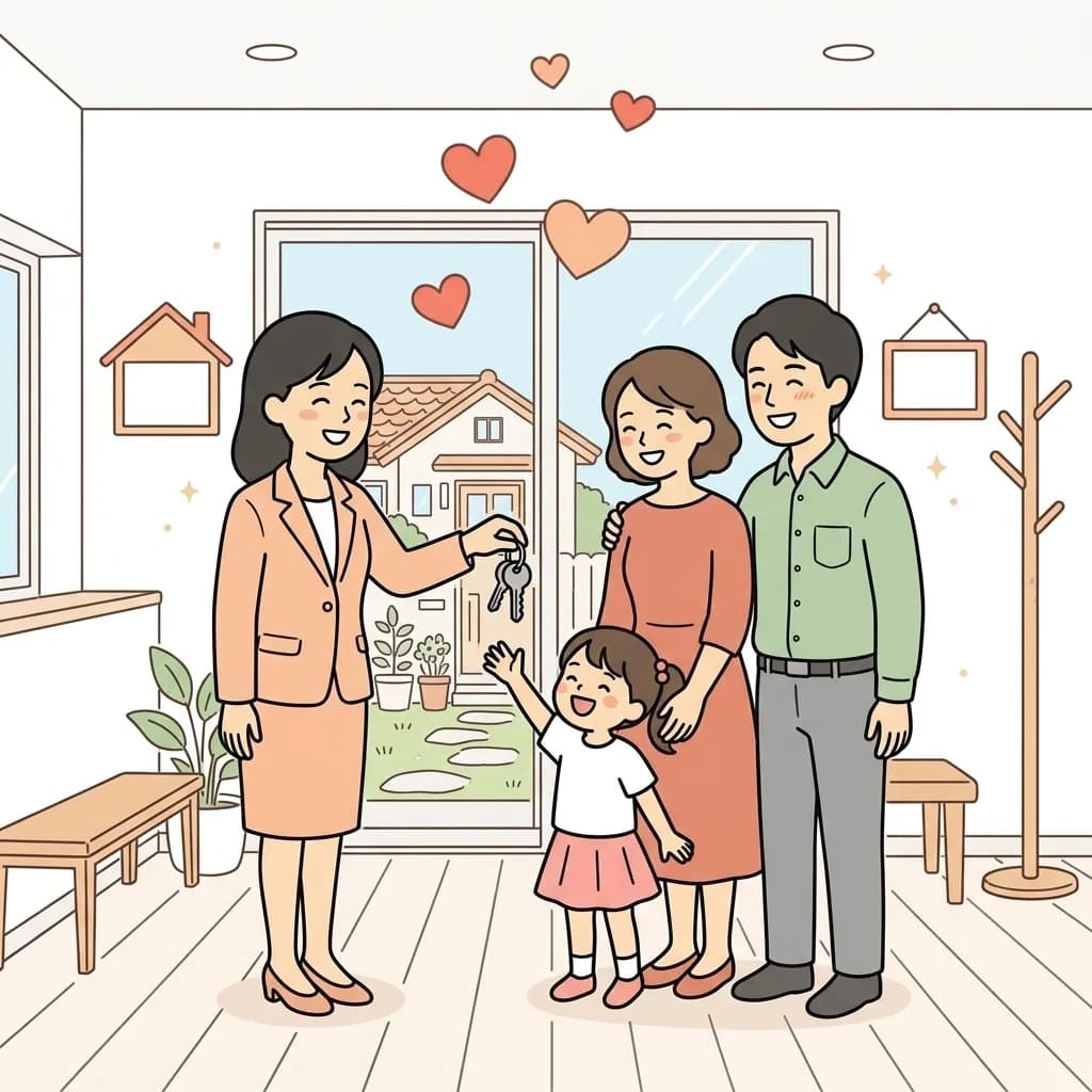 不動産のイラスト