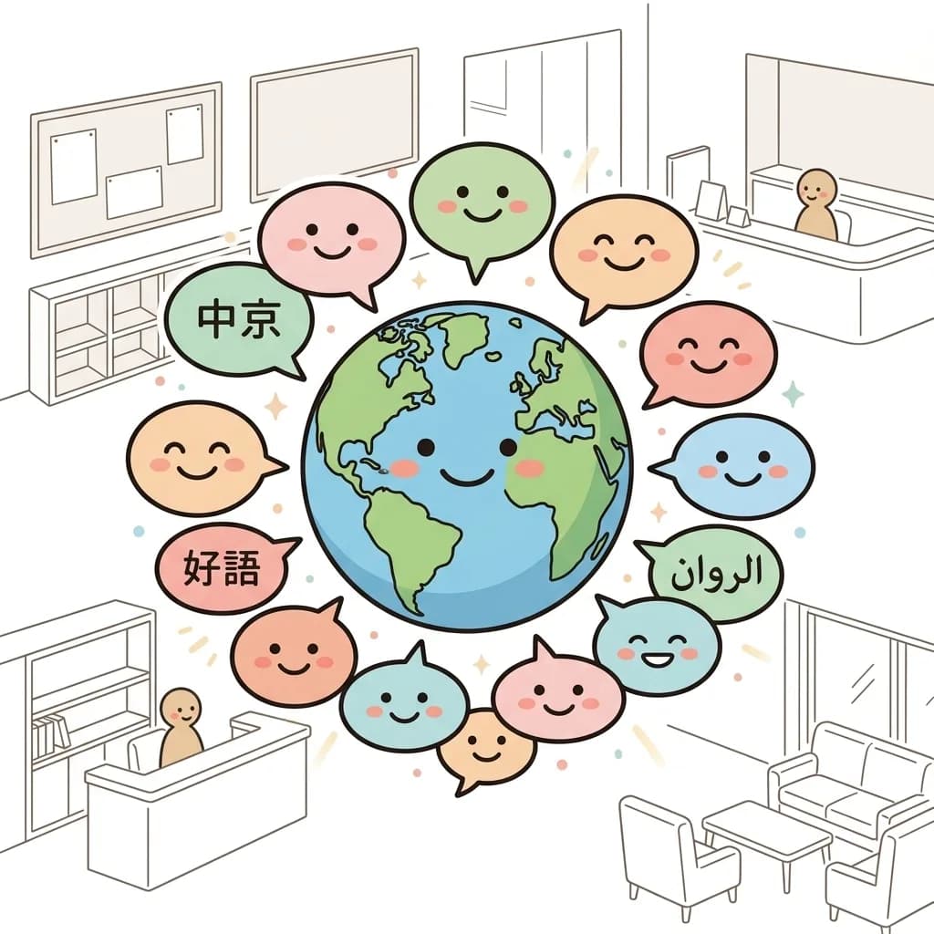 多言語対応
